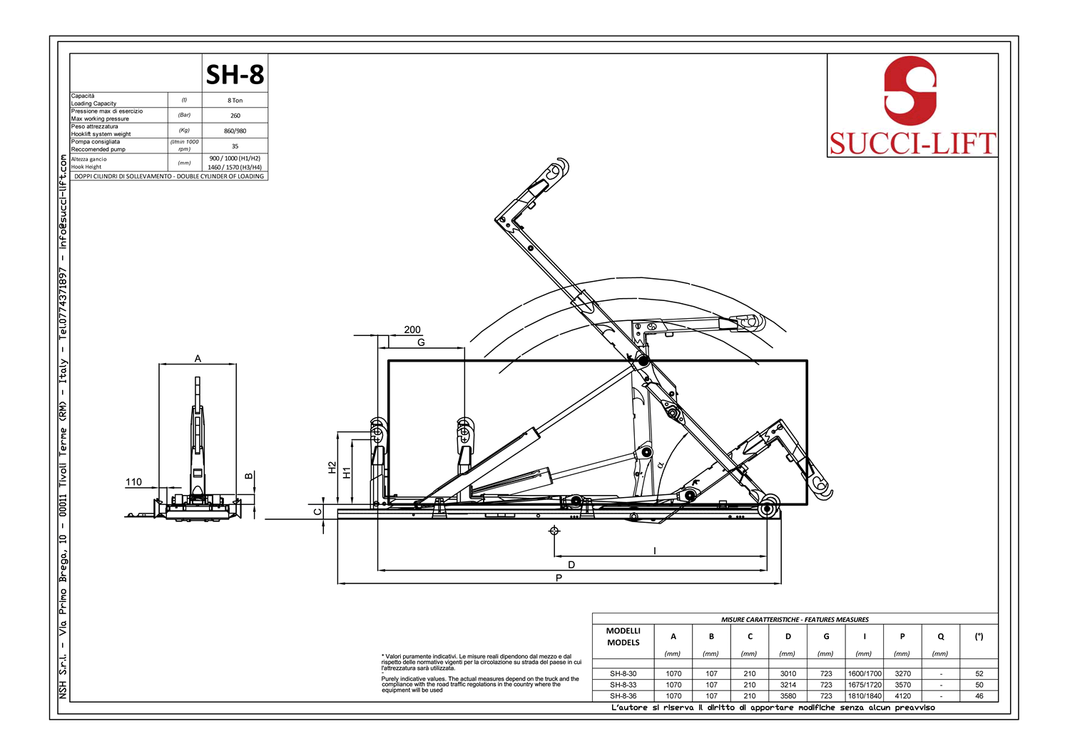 SH8 data sheet